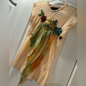 VINTAGE JEAN PAUL GAULTIER SHEER TOP SIZE: SMALL